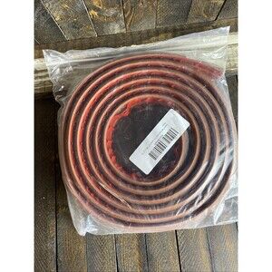 Eapele 10ft Wood Grain Brown Floor Cable Cover Self Adhesive Cable Protector